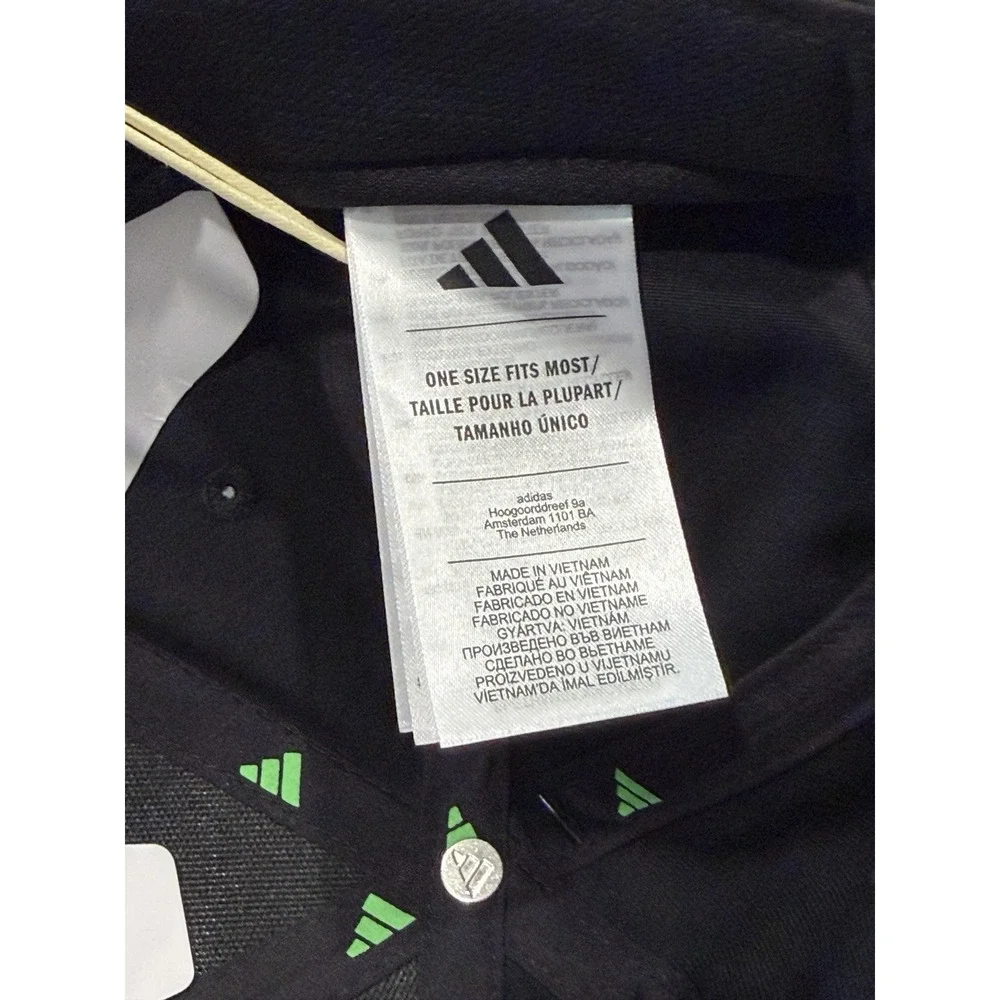 Adidas Mexico FMF 3-Stripe Baseball Cap KE7873 Black Green Embroidered OSFM NWT